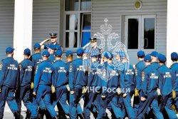 В Академии проходит курс молодого бойца для первокурсников